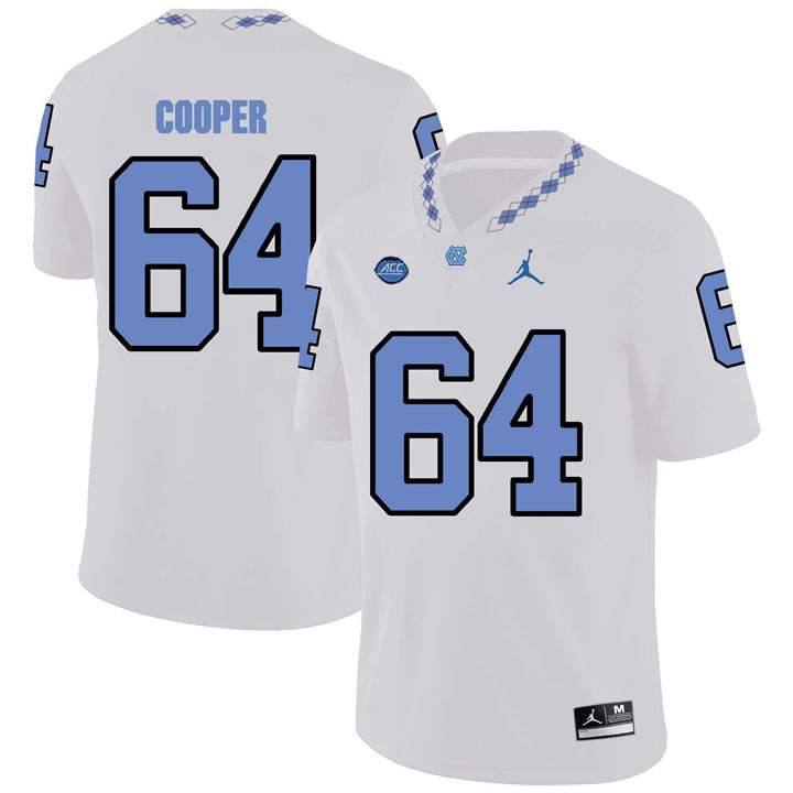 North Carolina Tar Heels 64 Jonathan Cooper White College Football Jersey Dzhi,We sell and wholesale North Carolina Tar Heels 64 Jonathan Cooper White College Football Jersey Dzhi on line form chian!